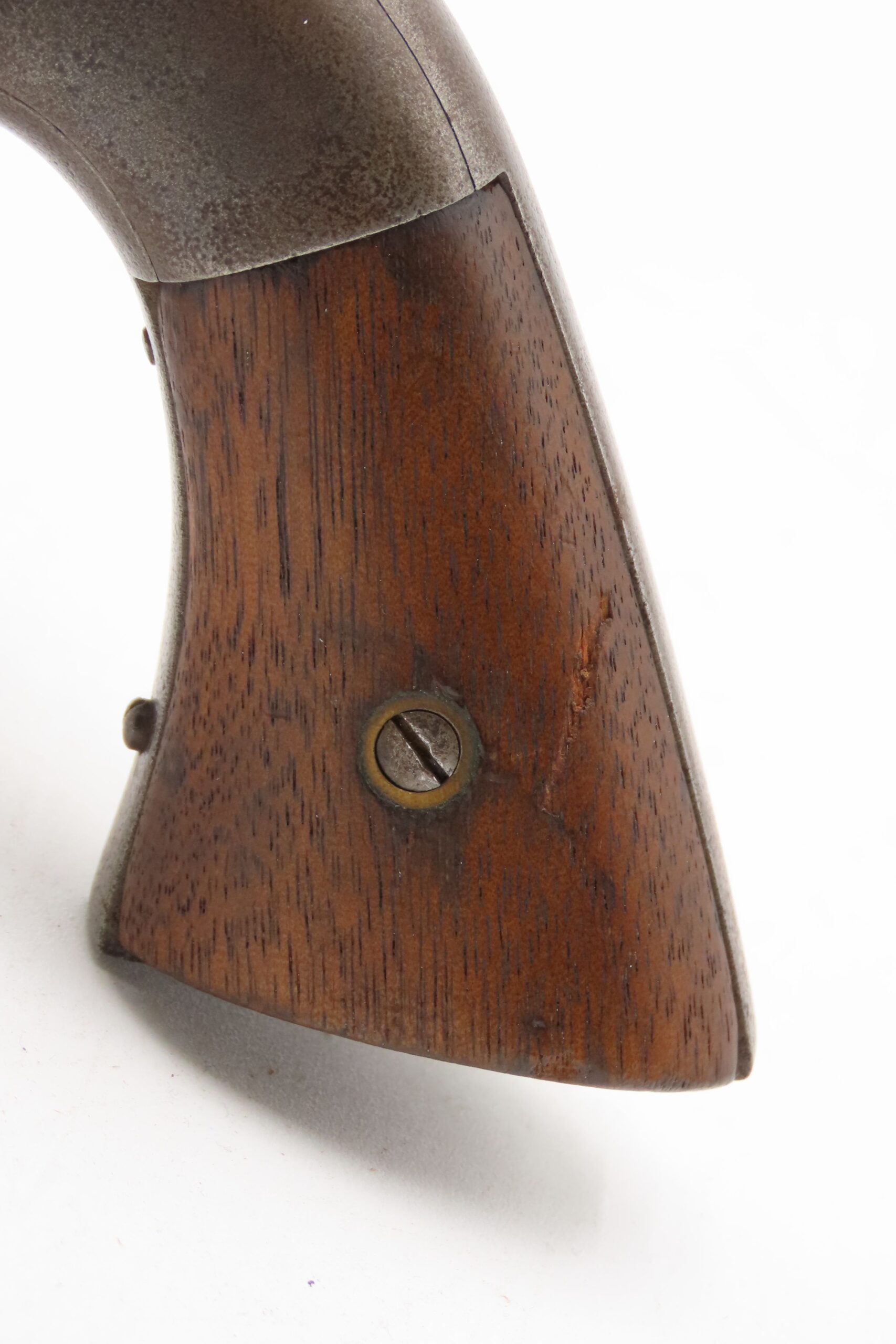RARE CIVIL WAR Antique ALLEN & WHEELOCK Center Hammer LIPFIRE NAVY Revolver 1 of 250 .36 Cal. LIPFIRE Revolvers Made circa 1861 - Image 4
