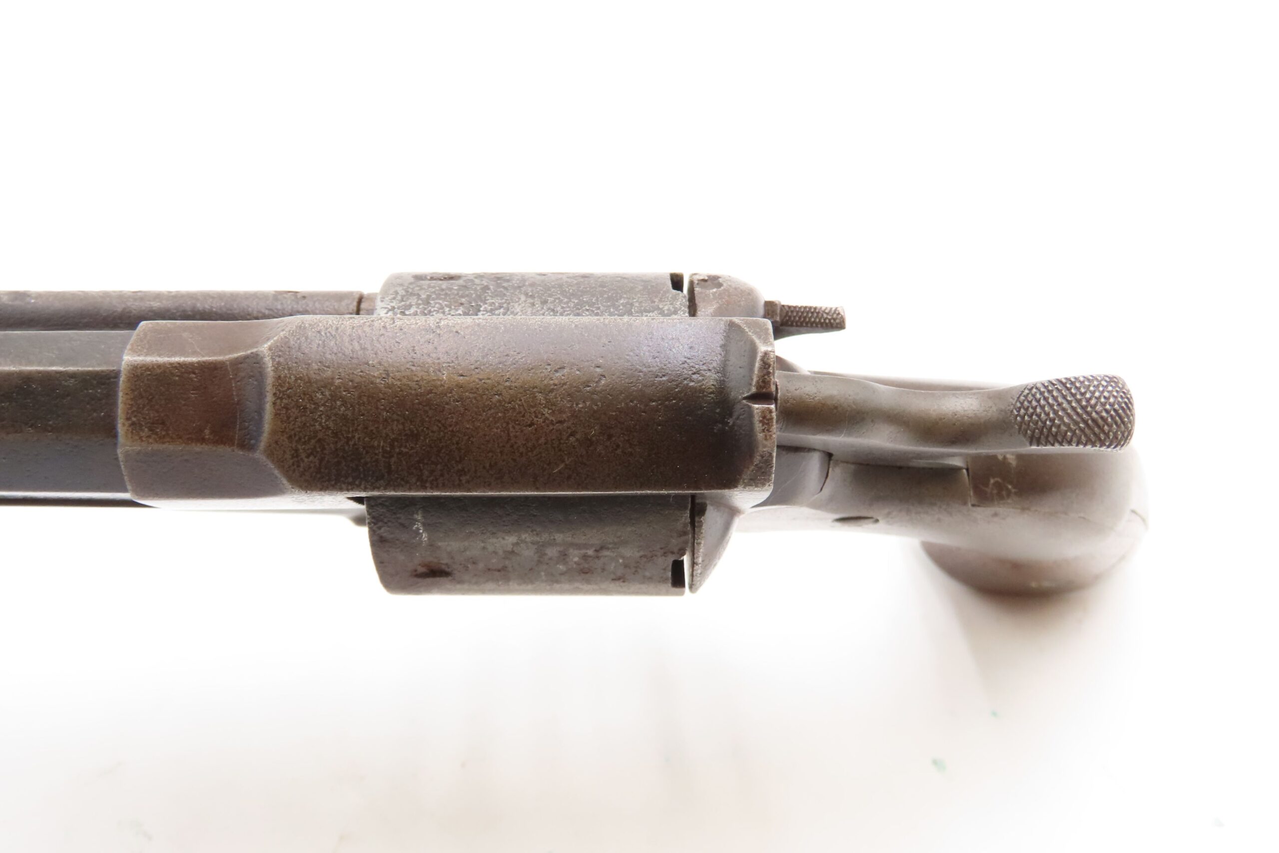 RARE CIVIL WAR Antique ALLEN & WHEELOCK Center Hammer LIPFIRE NAVY Revolver 1 of 250 .36 Cal. LIPFIRE Revolvers Made circa 1861 - Image 9