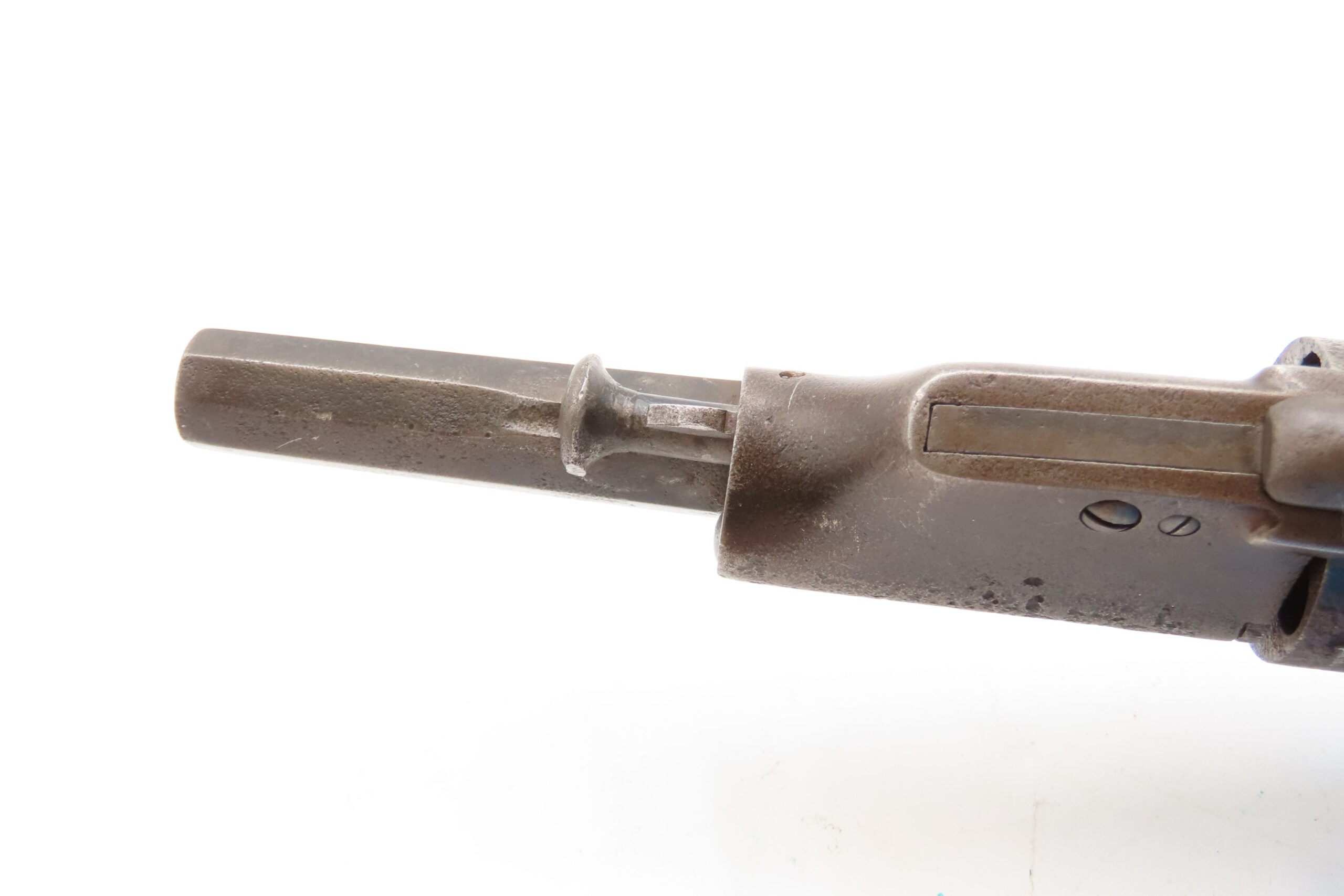RARE CIVIL WAR Antique ALLEN & WHEELOCK Center Hammer LIPFIRE NAVY Revolver 1 of 250 .36 Cal. LIPFIRE Revolvers Made circa 1861 - Image 15
