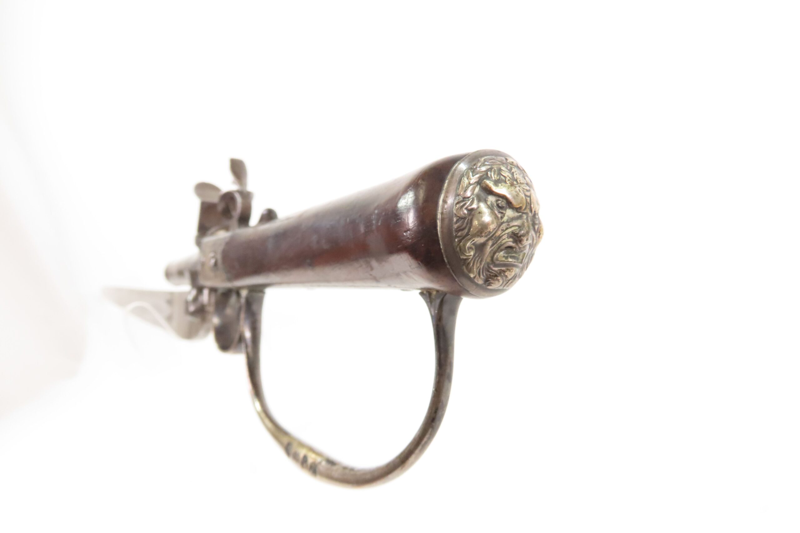 LONDON Antique CHARLES GRIERSON Silver Hilted Flintlock SWORD PISTOL .45 Gunmaker to His Majesty KING GEORGE III - Image 15