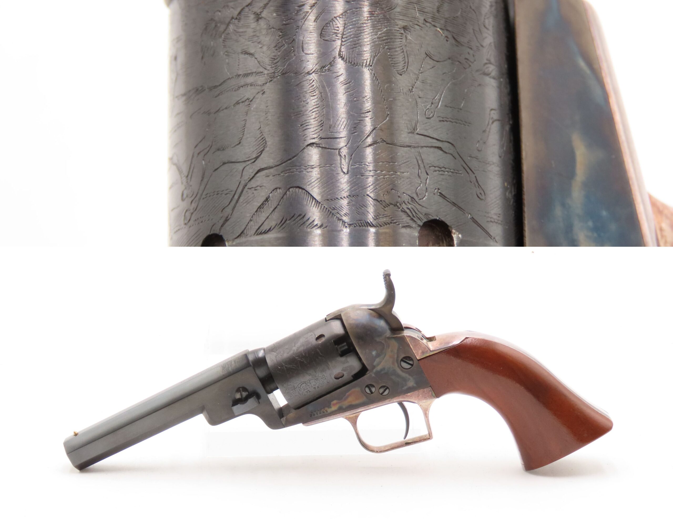 BOXED Antique COLT “Black Powder Series” BABY DRAGOON Percussion Revolver Original Gun Known as the “GAMBLER’S FIFTH ACE”