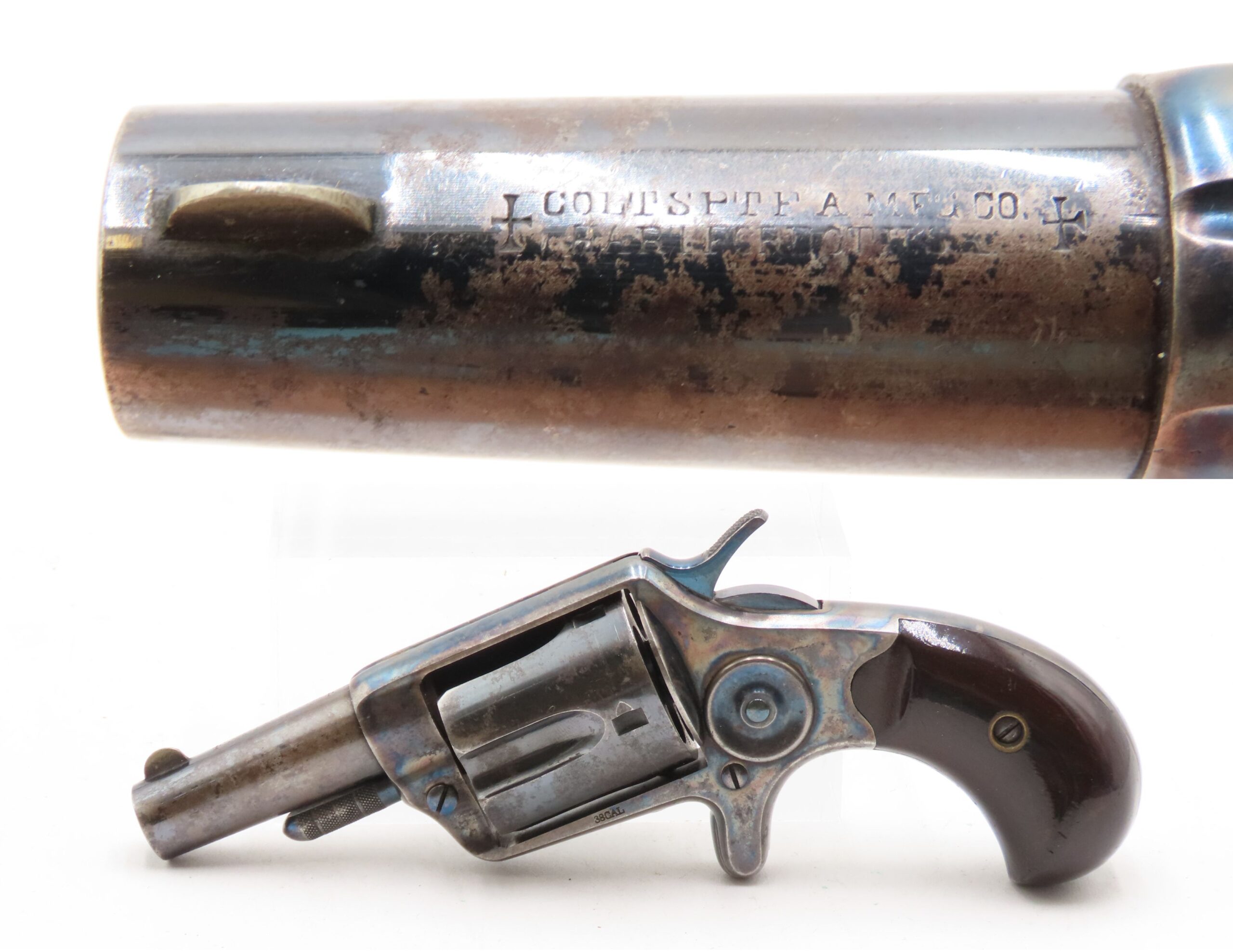 SERIAL NUMBER “10” Antique COLT “NEW LINE” .38 RF Pocket Revolver WILD WEST VERY EARLY PRODUCTION Conceal & Carry SELF DEFENSE