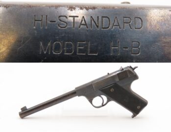 1940 mfr. HIGH STANDARD “Model H-B” .22 LR RF Semi-Auto TARGET Pistol C&R WW II Era w/Reputation for RELIABILITY & ACCURACY
