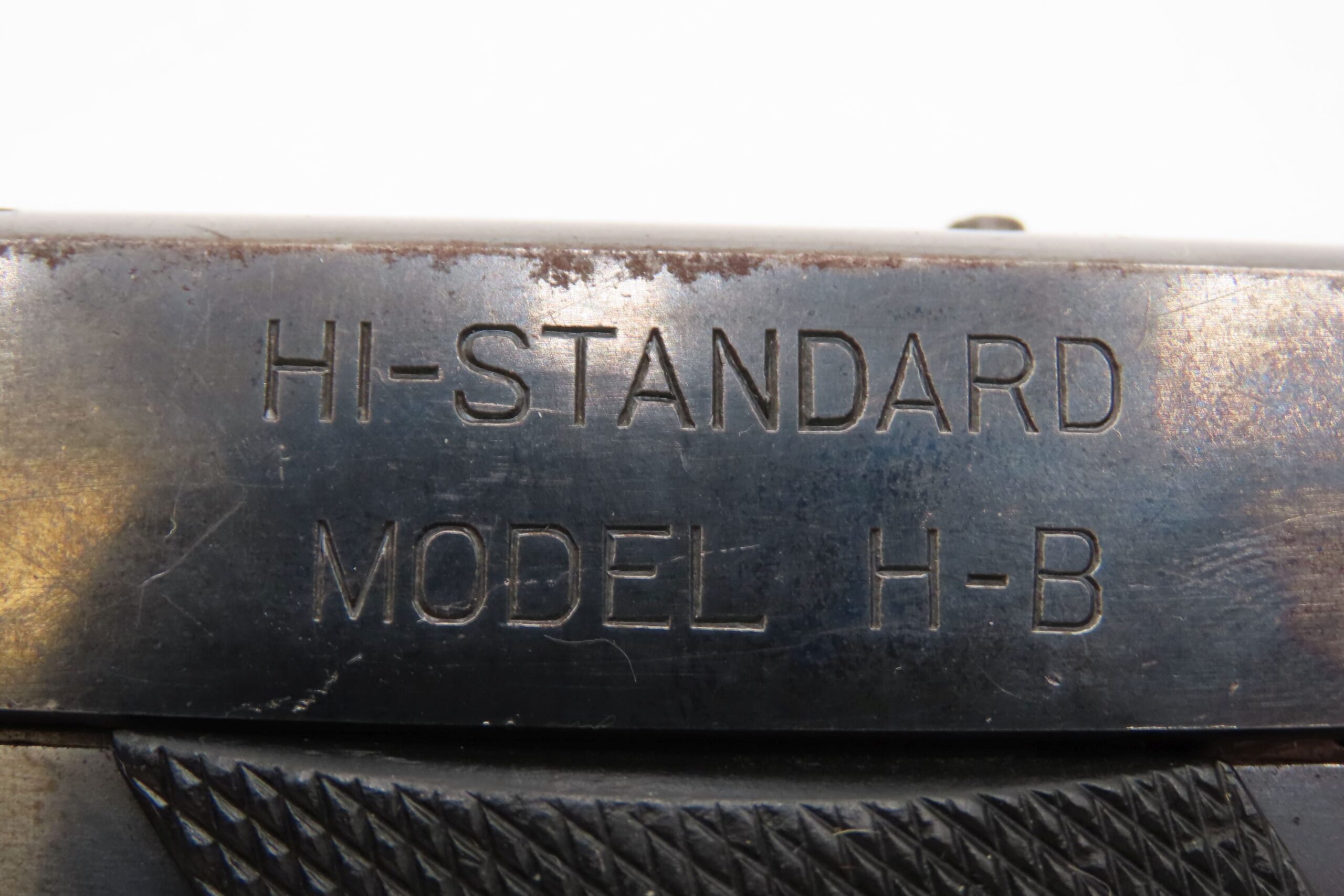 1940 mfr. HIGH STANDARD “Model H-B” .22 LR RF Semi-Auto TARGET Pistol C&R WW II Era w/Reputation for RELIABILITY & ACCURACY - Image 8