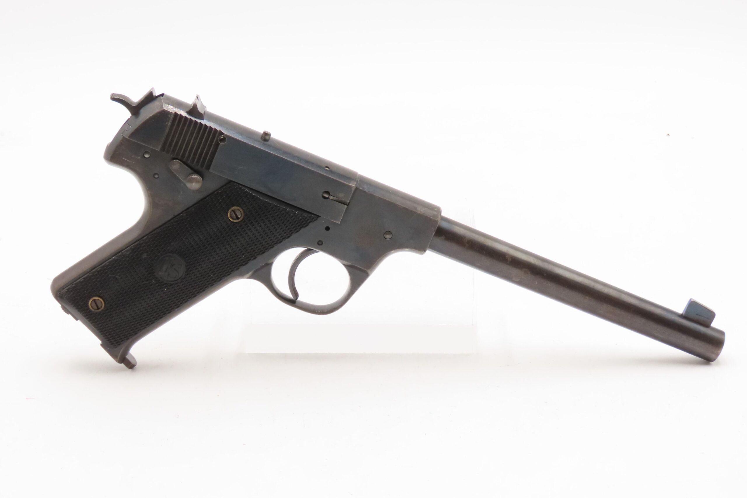1940 mfr. HIGH STANDARD “Model H-B” .22 LR RF Semi-Auto TARGET Pistol C&R WW II Era w/Reputation for RELIABILITY & ACCURACY - Image 17