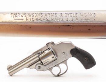 IVER JOHNSON Safety Automatic Hammerless C&R Top Break SELF DEFENSE Handgun TURN OF THE CENTURY Double Action Revolver