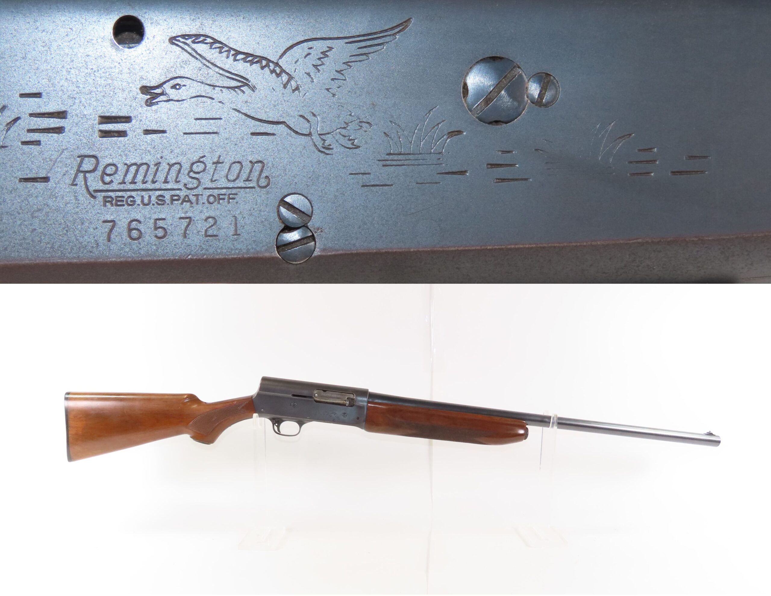 1946 REMINGTON ARM CO Model 11 Semi-Auto 12 Gauge THE SPORTSMAN Shotgun C&R With Duck & Pheasant Roll Stamps