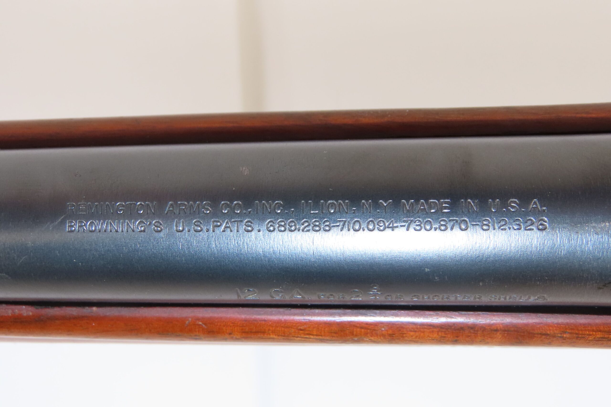1946 REMINGTON ARM CO Model 11 Semi-Auto 12 Gauge THE SPORTSMAN Shotgun C&R With Duck & Pheasant Roll Stamps - Image 12