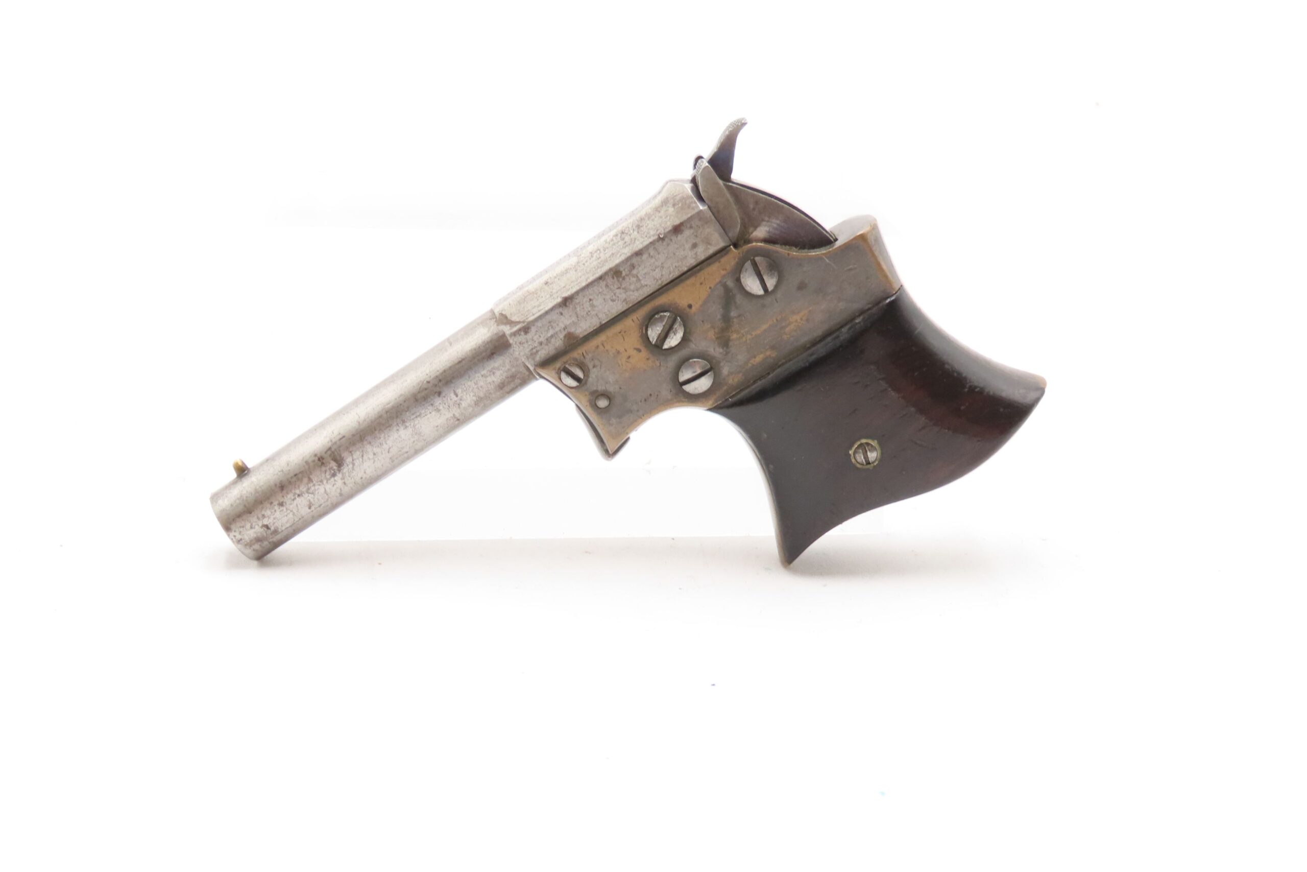 REMINGTON Antique SAW HANDLE No. 2 “Vest Pocket” .32 RF DERRINGER Pistol SCARCE 1 of 10,000 Made During Production Run - Image 3