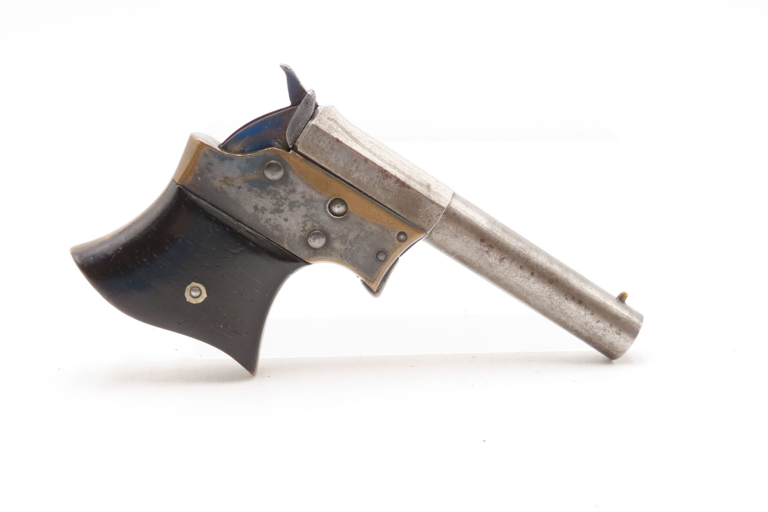 REMINGTON Antique SAW HANDLE No. 2 “Vest Pocket” .32 RF DERRINGER Pistol SCARCE 1 of 10,000 Made During Production Run - Image 14