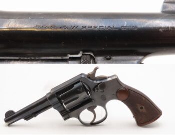 1923 SMITH & WESSON .38 Military & Police HAND EJECTOR M1905 Revolver C&R ROARING TWENTIES Era SELF DEFENSE Handgun