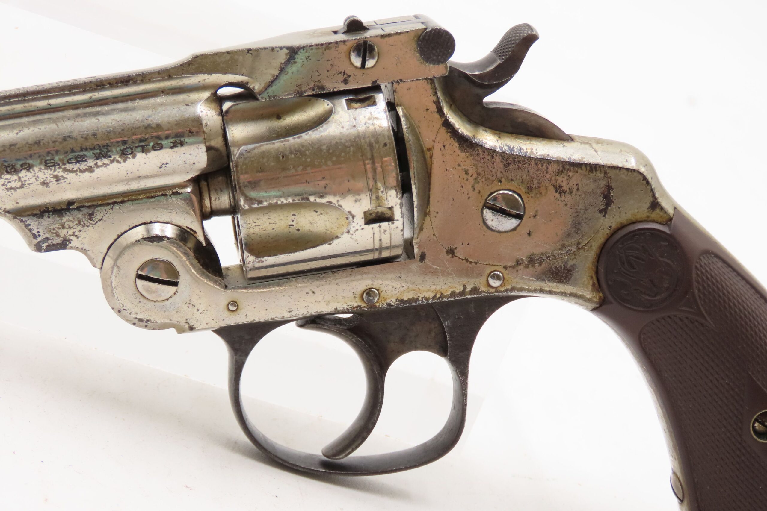 SMITH & WESSON .32 S&W Top Break DA Pocket Carry SELF DEFENSE Revolver C&R Turn of the Century .32 S&W Conceal & Carry Revolver - Image 5