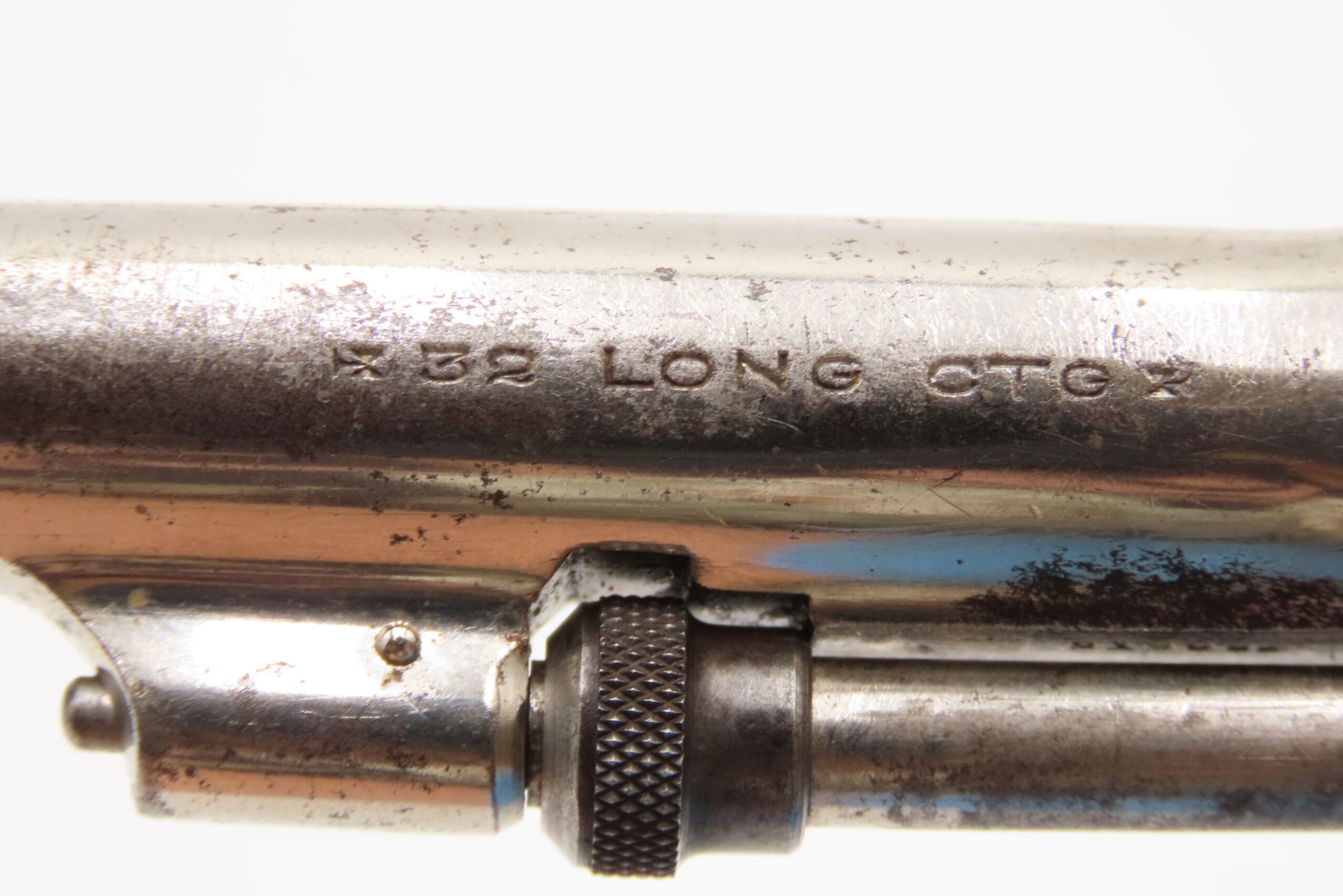 SMITH & WESSON .32 S&W Hand Ejector Model of 1903 SELF DEFENSE Revolver C&R 1914-15 Mfg. CONCEAL & CARRY Nickel Plated Handgun - Image 7