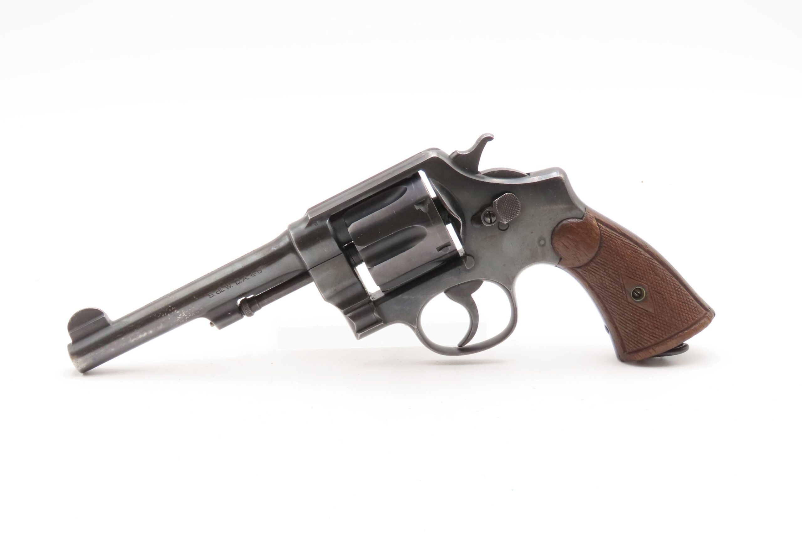 SMITH & WESSON Commercial M1917 .45 Double Action “*” Reworked Revolver C&R With AMERICAN EAGLE Proof on Underside of Barrel - Image 3