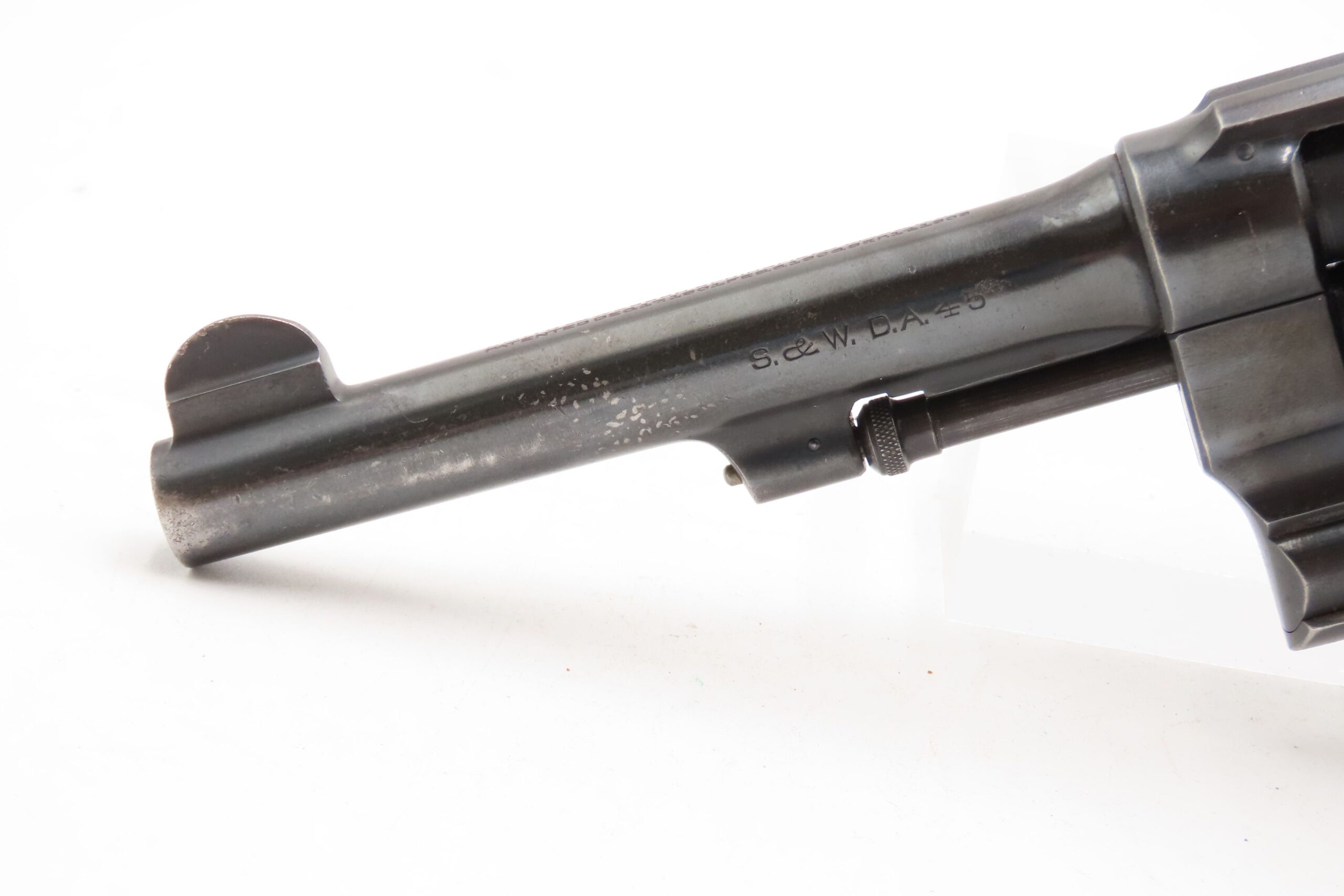 SMITH & WESSON Commercial M1917 .45 Double Action “*” Reworked Revolver C&R With AMERICAN EAGLE Proof on Underside of Barrel - Image 6