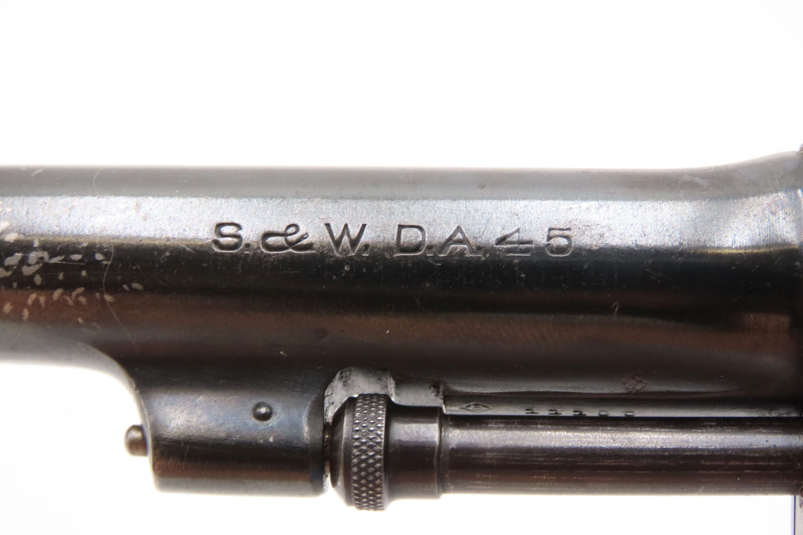 SMITH & WESSON Commercial M1917 .45 Double Action “*” Reworked Revolver C&R With AMERICAN EAGLE Proof on Underside of Barrel - Image 7