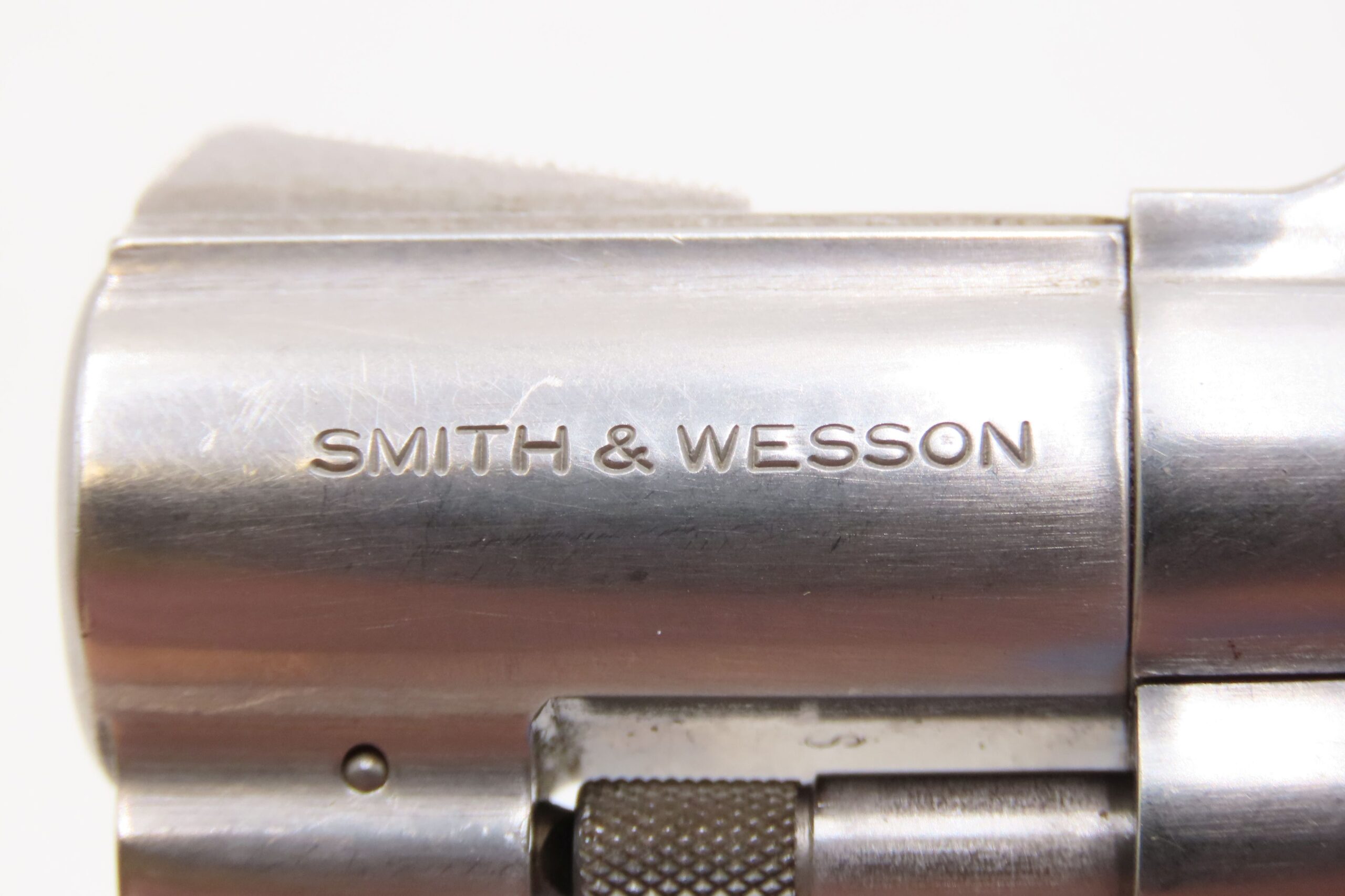 SMITH & WESSON M940 9mm SELF DEFENSE 1990s made Stainless SNUBNOSE Revolver DOUBLE ACTION Hammerless S&W CONCEAL/CARRY Handgun - Image 9