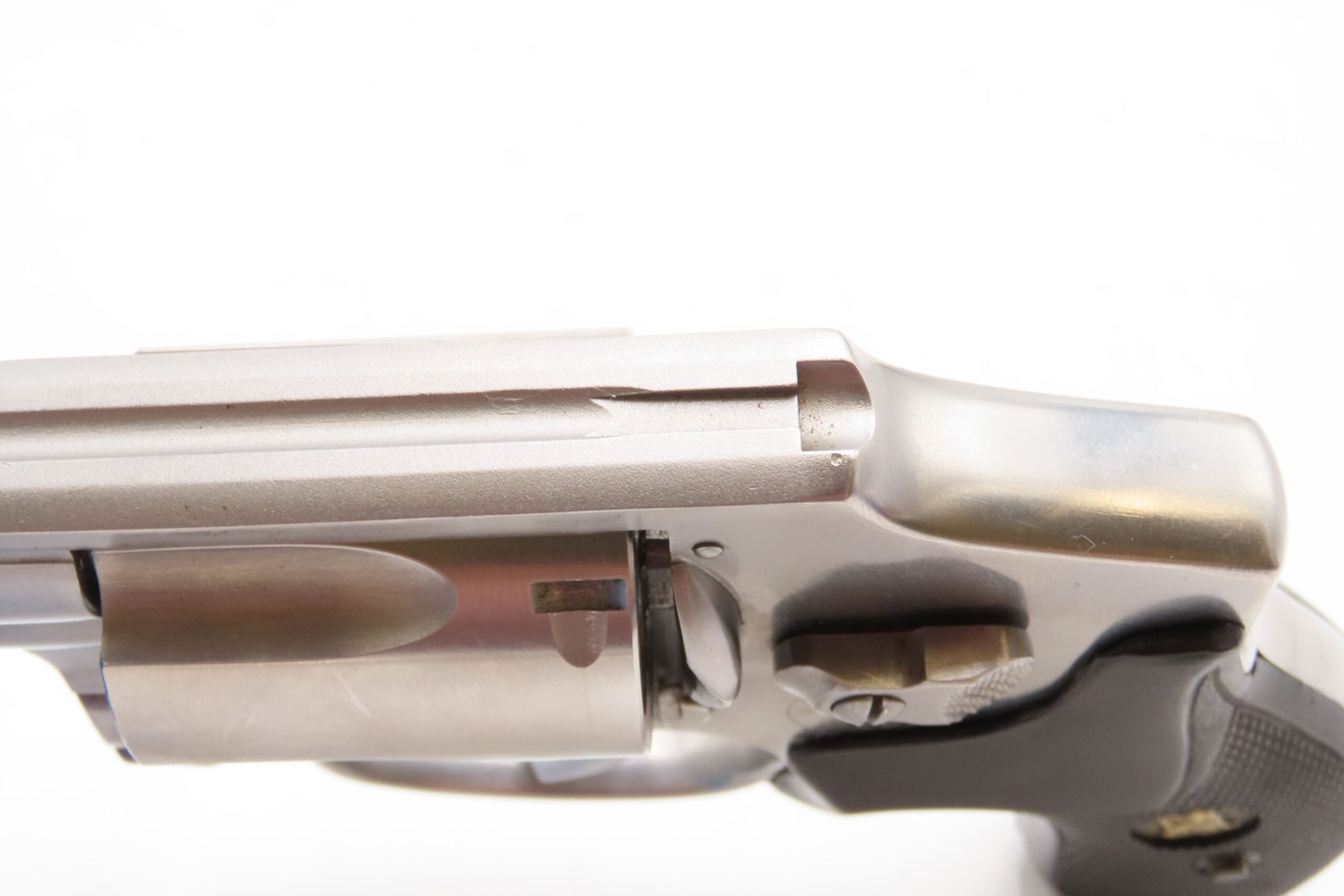 SMITH & WESSON M940 9mm SELF DEFENSE 1990s made Stainless SNUBNOSE Revolver DOUBLE ACTION Hammerless S&W CONCEAL/CARRY Handgun - Image 11