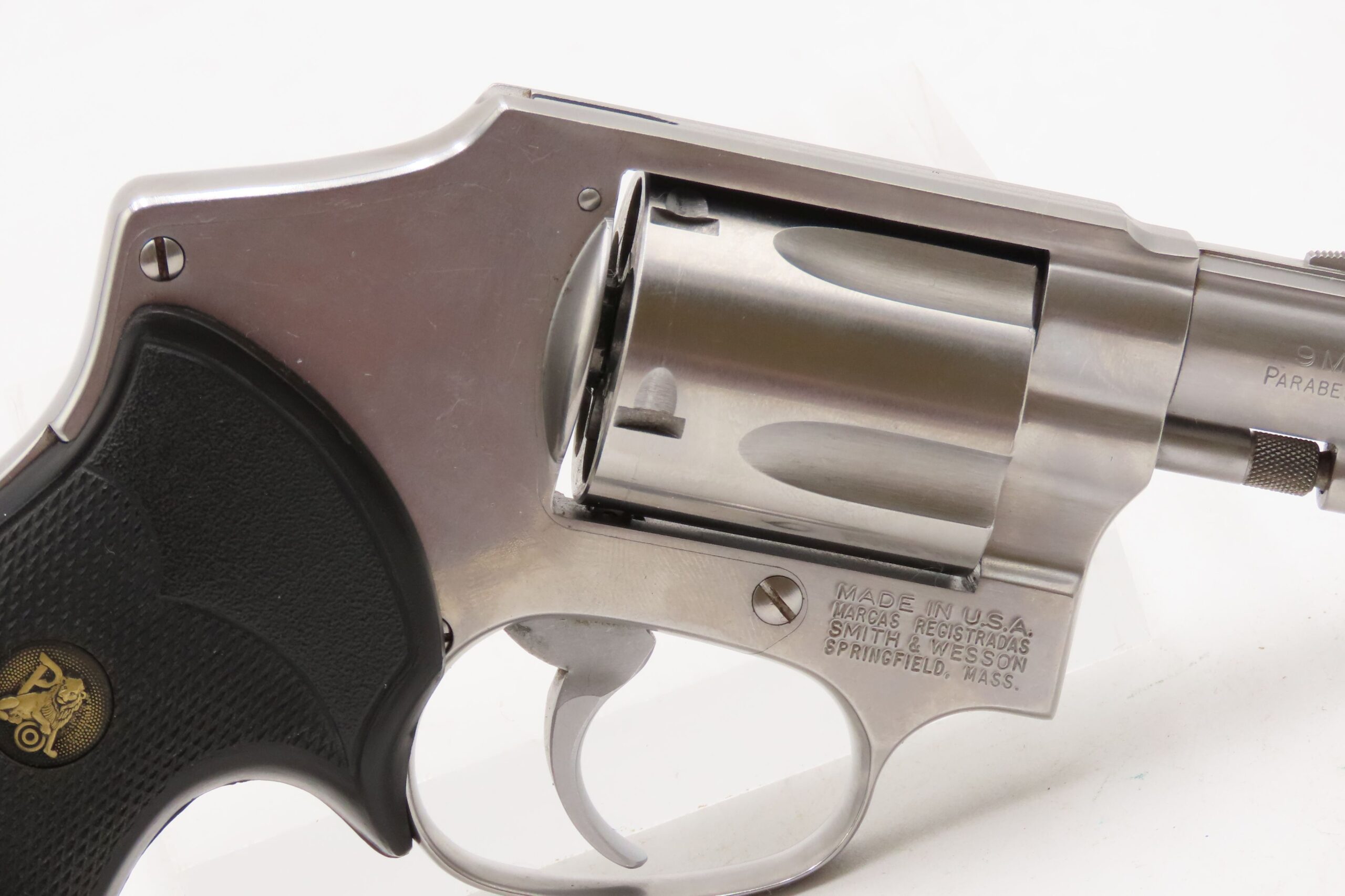 SMITH & WESSON M940 9mm SELF DEFENSE 1990s made Stainless SNUBNOSE Revolver DOUBLE ACTION Hammerless S&W CONCEAL/CARRY Handgun - Image 21