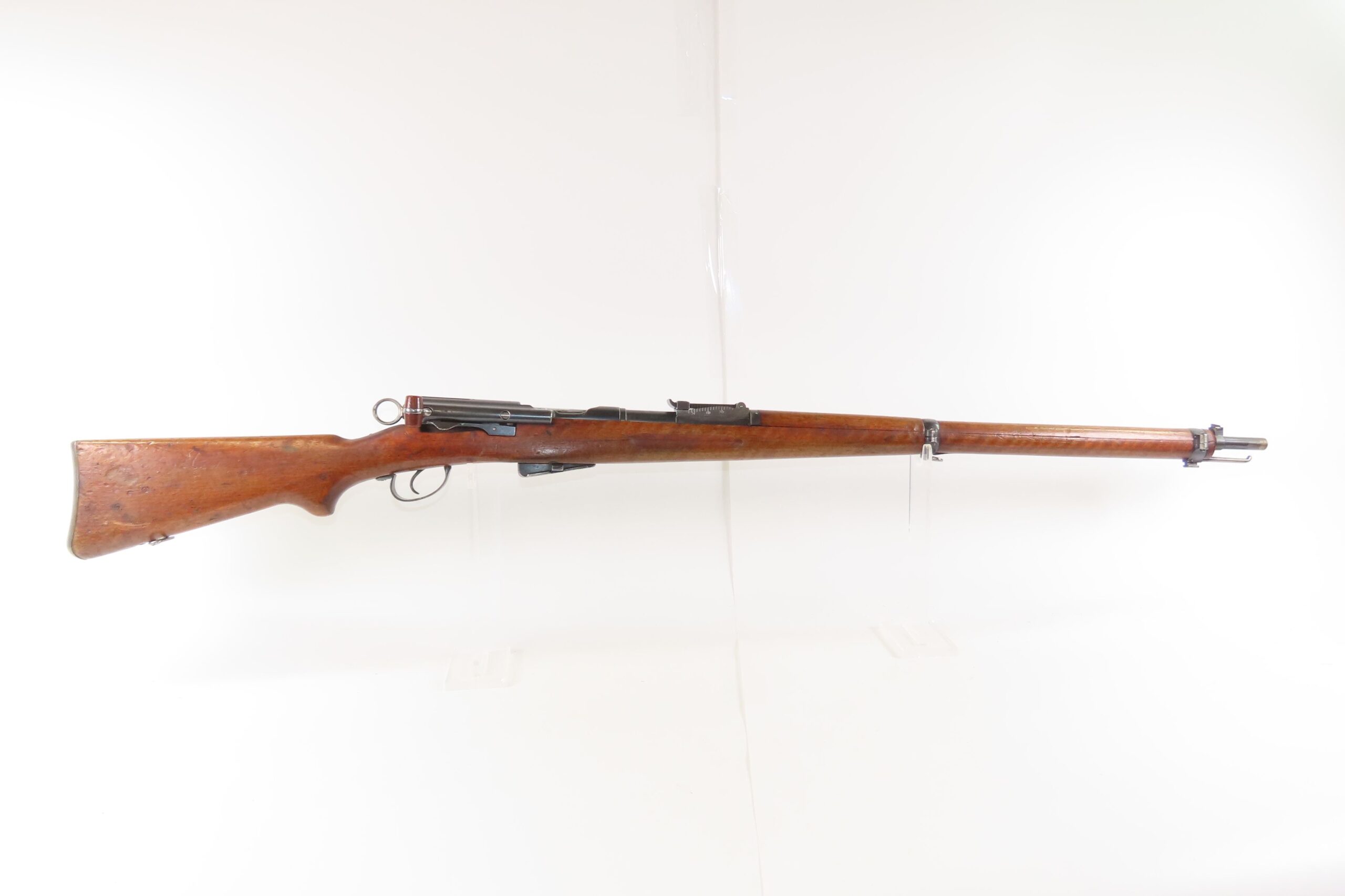 SWISS M1896/11 Straight Pull SCHMIDT-RUBIN 7.5x55mm C&R MILITARY Rifle WWI Era 1910s Swiss INFANTRY Rifle - Image 3