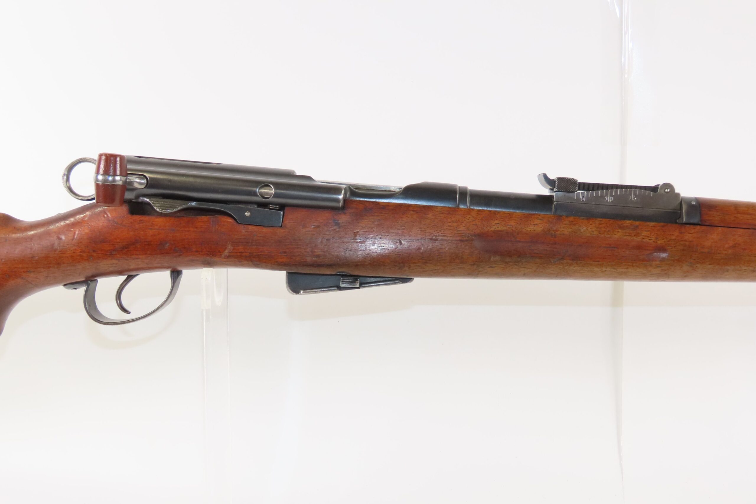 SWISS M1896/11 Straight Pull SCHMIDT-RUBIN 7.5x55mm C&R MILITARY Rifle WWI Era 1910s Swiss INFANTRY Rifle - Image 5