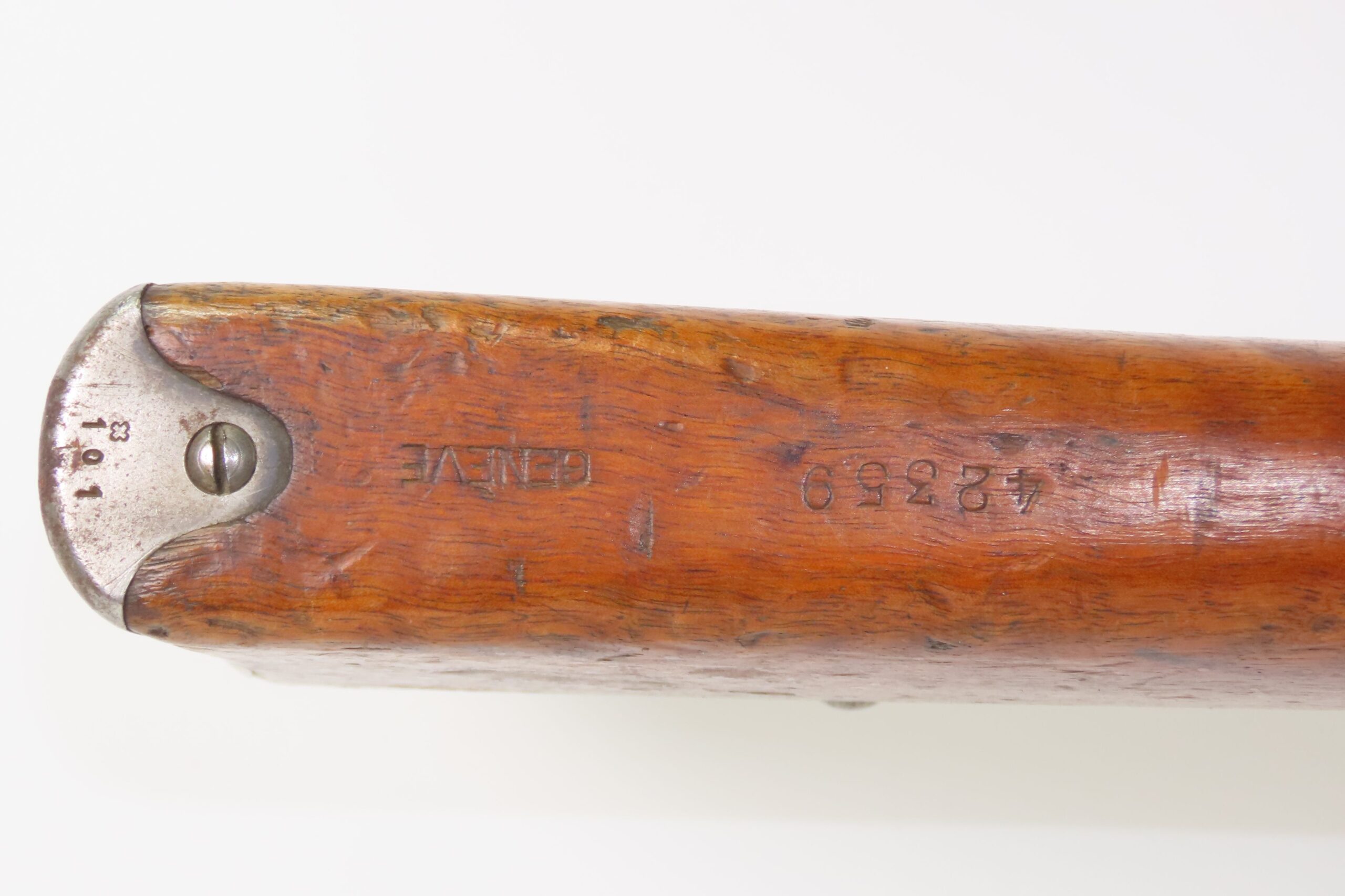 SWISS M1896/11 Straight Pull SCHMIDT-RUBIN 7.5x55mm C&R MILITARY Rifle WWI Era 1910s Swiss INFANTRY Rifle - Image 12