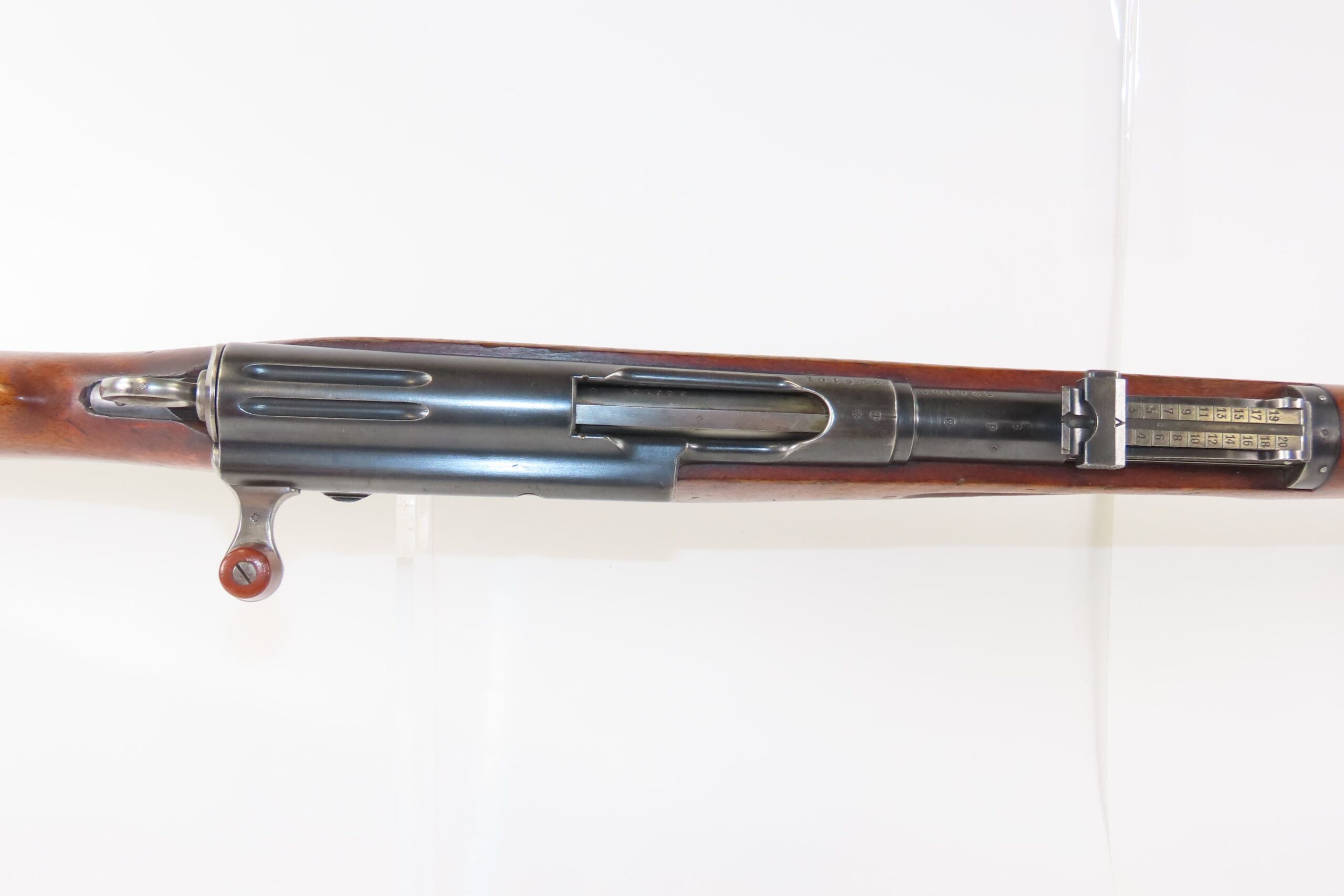 SWISS M1896/11 Straight Pull SCHMIDT-RUBIN 7.5x55mm C&R MILITARY Rifle WWI Era 1910s Swiss INFANTRY Rifle - Image 14