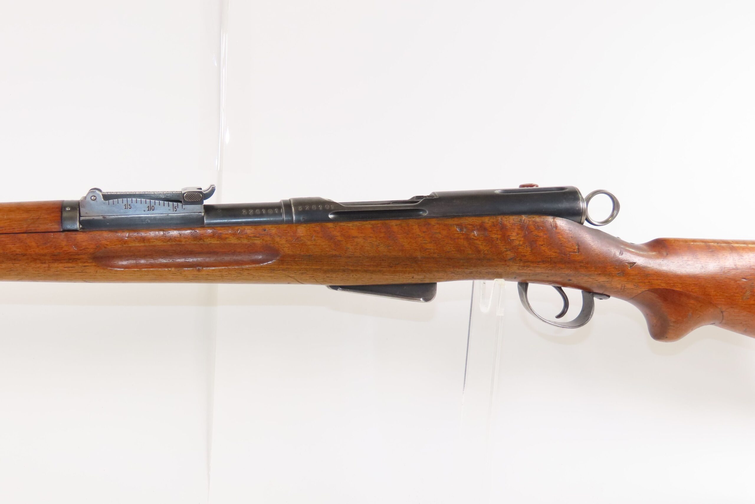 SWISS M1896/11 Straight Pull SCHMIDT-RUBIN 7.5x55mm C&R MILITARY Rifle WWI Era 1910s Swiss INFANTRY Rifle - Image 22