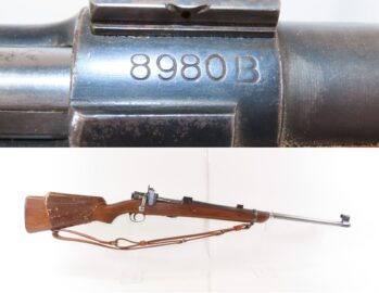 Scarce U.S. SPRINGFIELD M2 Model .22 RF C&R TRAINING Rifle w/SLING & RISER INTERWAR / World War II Era “PRACTICE” Rifle