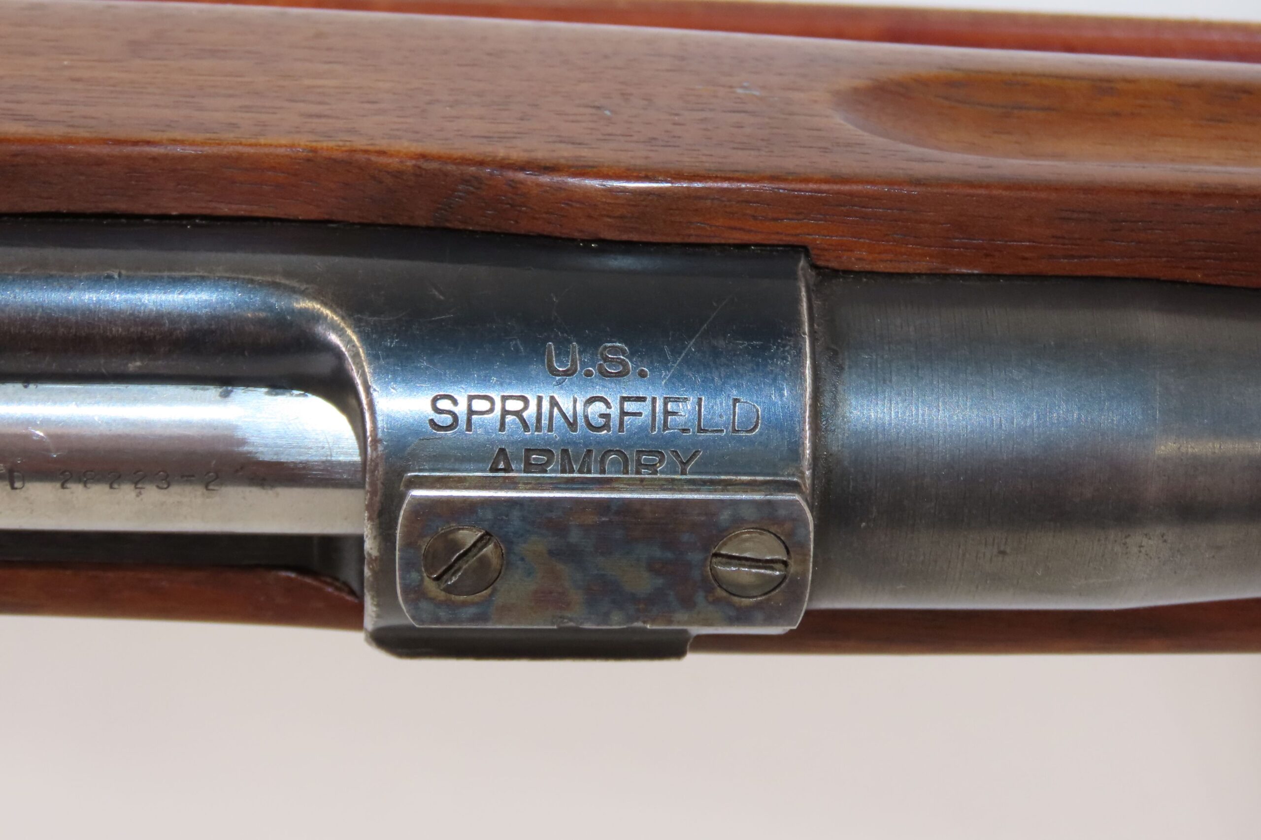 Scarce U.S. SPRINGFIELD M2 Model .22 RF C&R TRAINING Rifle w/SLING & RISER INTERWAR / World War II Era “PRACTICE” Rifle - Image 12