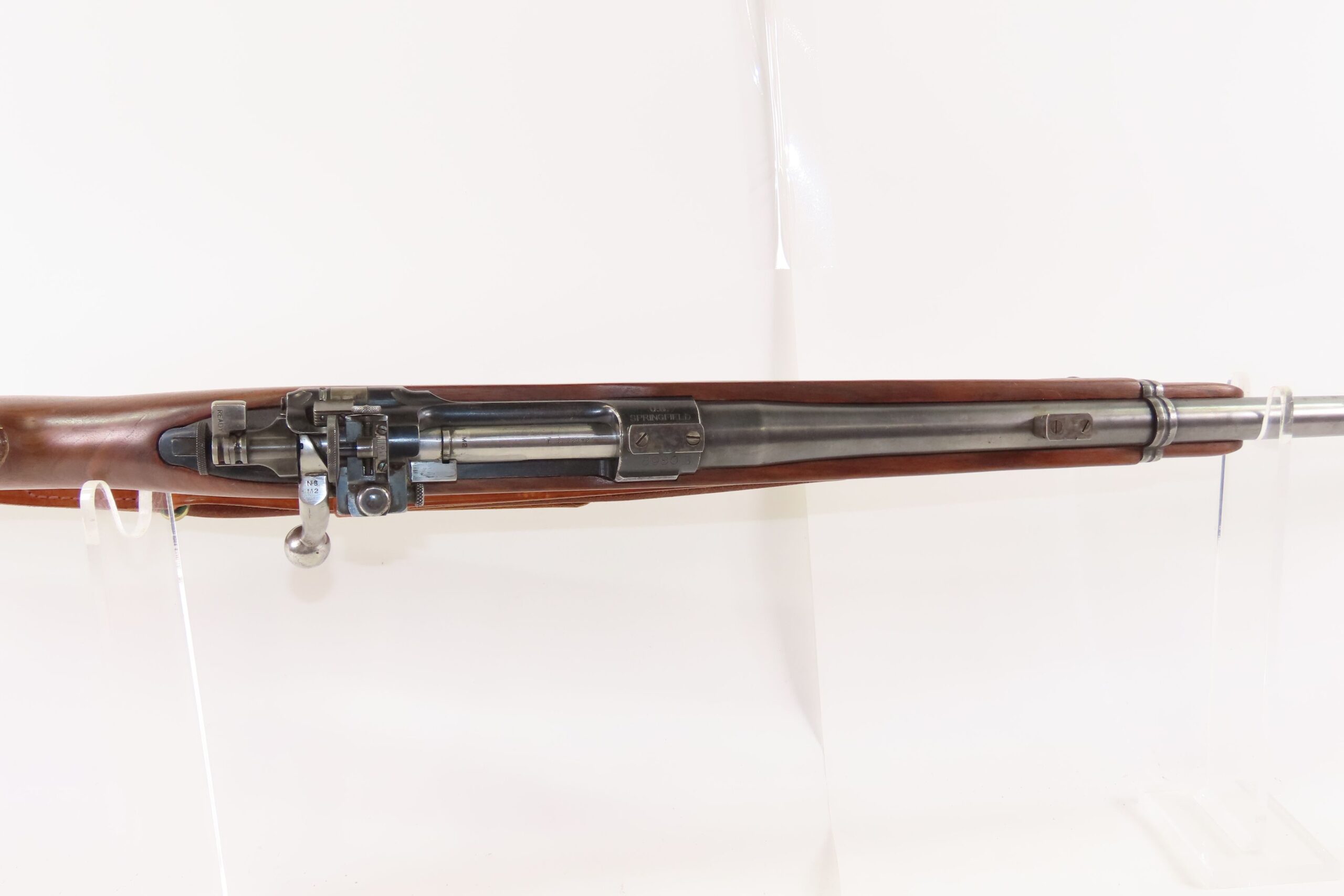 Scarce U.S. SPRINGFIELD M2 Model .22 RF C&R TRAINING Rifle w/SLING & RISER INTERWAR / World War II Era “PRACTICE” Rifle - Image 14